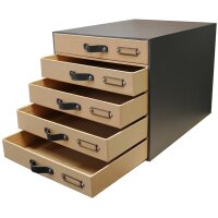 Oxford Module de classement Savana, A4, en carton, naturel