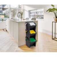 CEP Mülltrennsystem "Tower", 30 Liter, 3er...