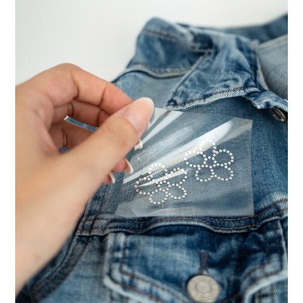 KLEIBER Application strass Chouette 1, 65 x 60 mm