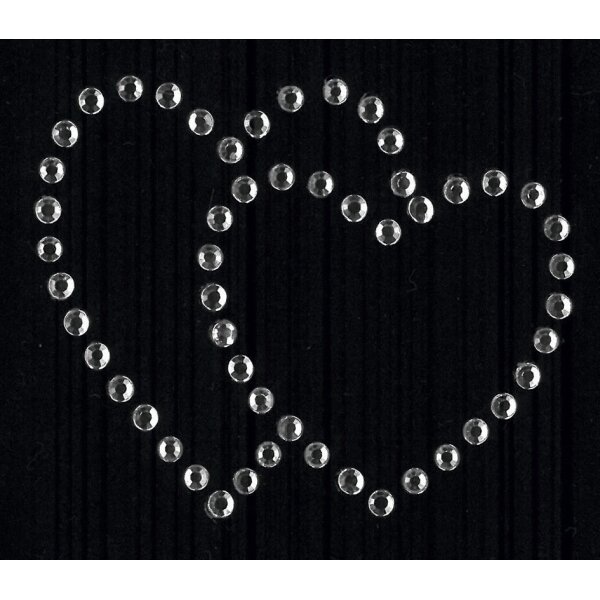 KLEIBER Application strass Chouette 1, 65 x 60 mm