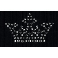 KLEIBER Application strass Chouette 1, 65 x 60 mm