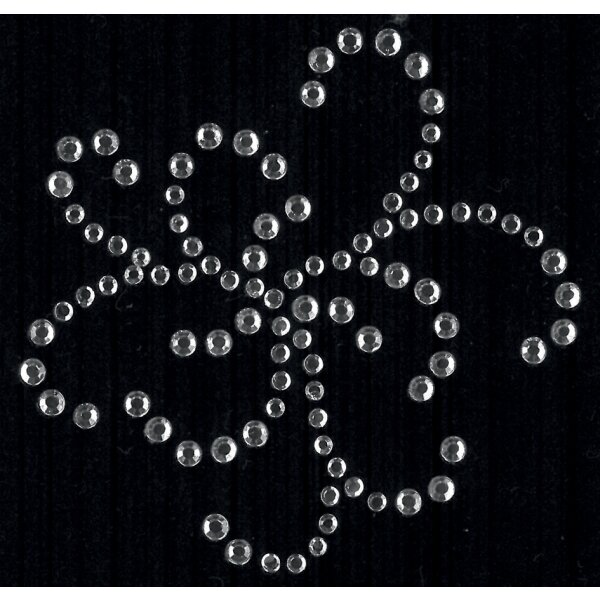 KLEIBER Application strass Fleur fantaisie 1