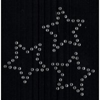 KLEIBER Application strass Fleur fantaisie 1