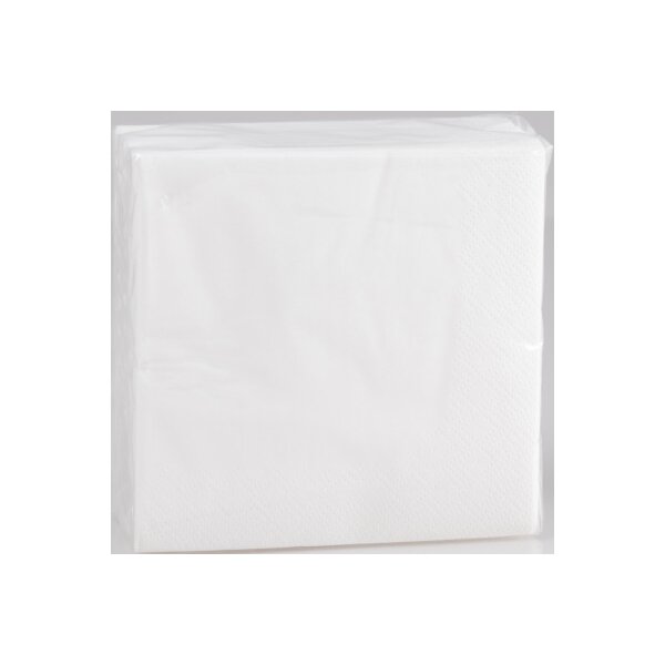 ELCO Serviette Zelltuch 40x40cm 43404001-001 3-lagig, weiss 50Stk.