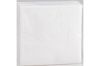 ELCO Serviettes tissue 40x40cm 43404001-001 3 plis, blanc...
