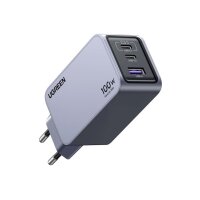 UGREEN USB Wallcharger Nexode Pro 25874 100W, 3-Port,PD,GaN w.Cable