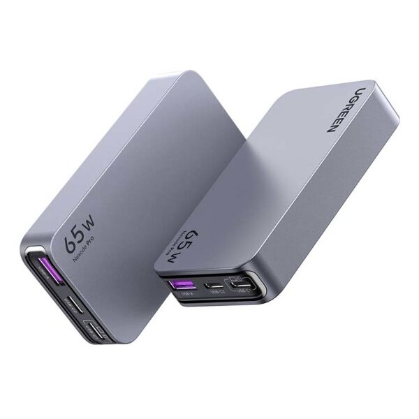 UGREEN USB Travelcharger Nexode Pro 25356 65W, 3-Port,PD,GaN