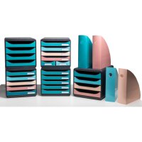 EXACOMPTA Stehsammler SKANDI A4+ 18238D Mag Cube, altrosa