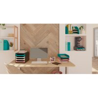 EXACOMPTA Briefablage SKANDI A4+ 11134D Combo Styli, pazifikblau