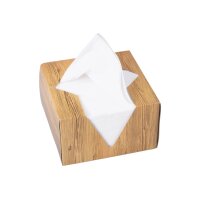 ELCO Serviettenbox 33x33cm 33402100-001 3-lagig, weiss...