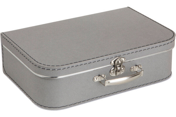 BIGSO BOX OF SWEDEN Aufbewahrungsbox Suitcase 503254133H00 grau 2er-Set