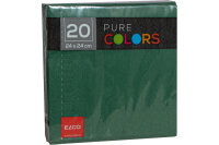ELCO Serviettes tissue 24x24cm PC234020-056 3 plis, vert...