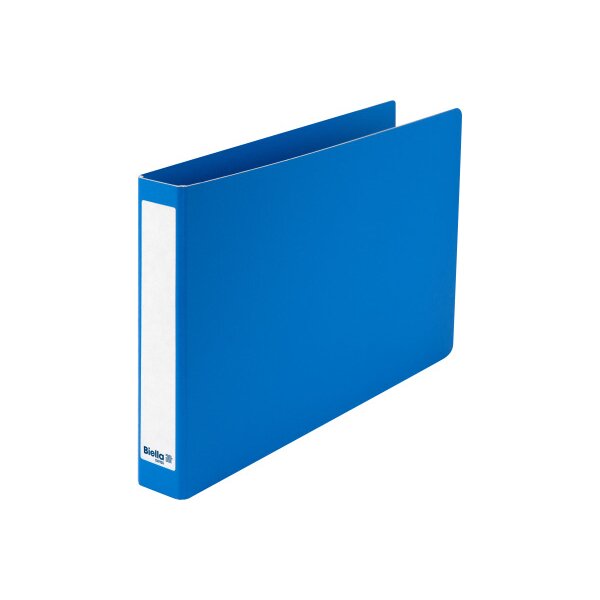 BIELLA Ringbuch Viria 3cm 15155305U 2 Ringe blau A5 quer