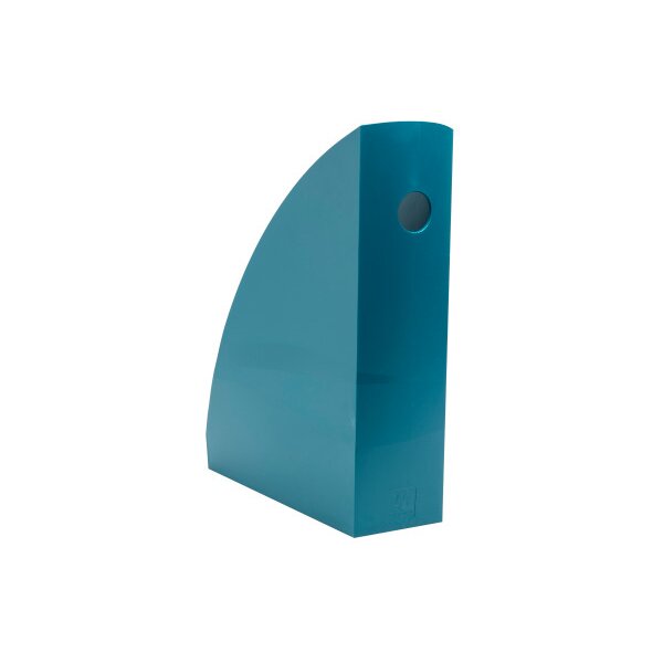 EXACOMPTA Stehsammler NEO DECO A4+ 18228D Mag Cube, blaugrün