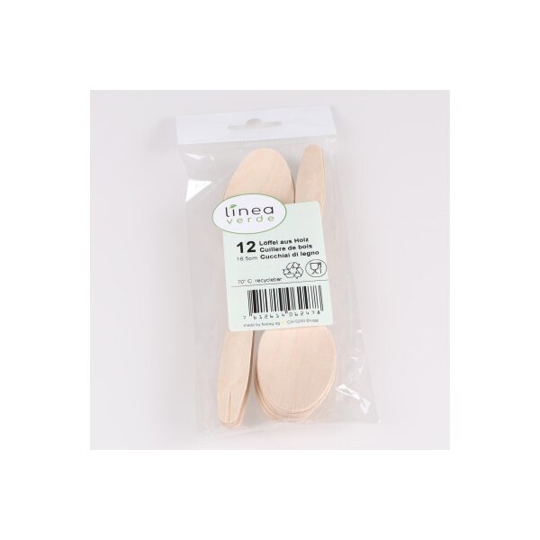 ELCO Cuill&egrave;re en bois 55360012-079 marron, 12pcs.