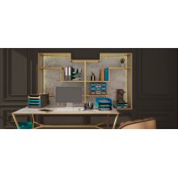 EXACOMPTA Stehsammler NEO DECO A4+ 18229D Mag Cube, kupfergold