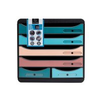 EXACOMPTA Set Tiroires SKANDI A4+ 312606D Big Box Maxi, 6...