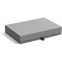 BIGSO BOX OF SWEDEN Schmuckbox Jolie 706154101TAB grau 26.5x19x7cm