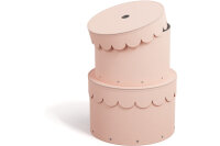 BIGSO BOX OF SWEDEN Aufbewahrungsbox Wilma 988252107 dusty pink 2er-Set