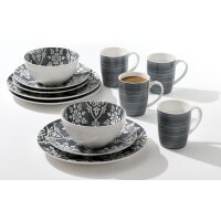 Ritzenhoff & Breker Service de vaisselle SALINA, 16 pièces
