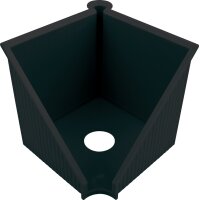 helit Boîte à fiches the green cube line, rouge