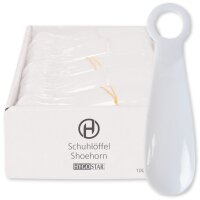 HYGOSTAR Chausse-pied, en PET, emballage individuel, blanc