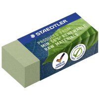 STAEDTLER Gomme, 43 x 19 x 13 mm, vert olive