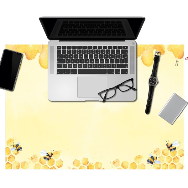 RNK Verlag Sous-mains en papier Honey, uni