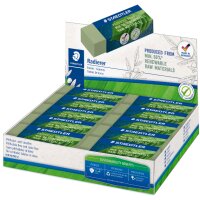 STAEDTLER Gomme, 65 x 23 x 13 mm, vert olive,...