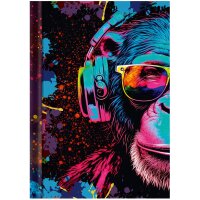 RNK Verlag Notizbuch "Neon", DIN A4, blanko