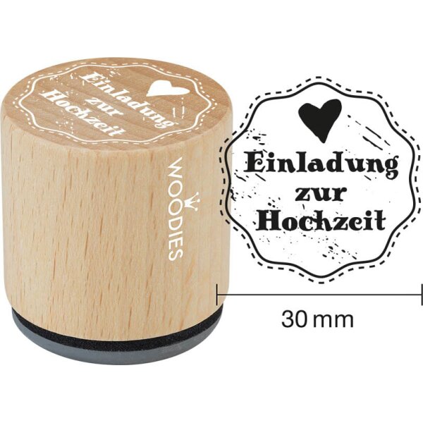 COLOP Motiv-Stempel Woodies Ja, wir heiraten