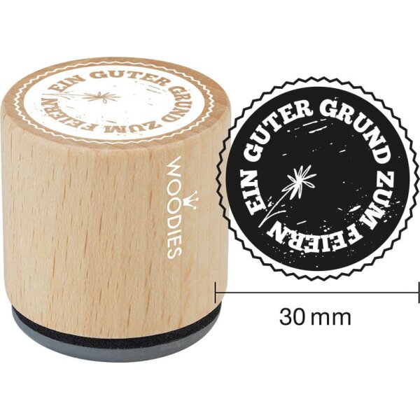 COLOP Motiv-Stempel Woodies "Guter Grund zum Feiern" II