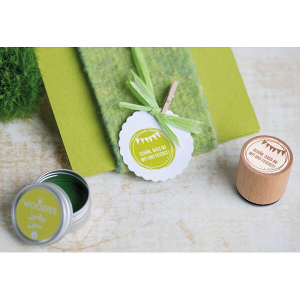COLOP Motiv-Stempel Woodies Guter Grund zum Feiern I
