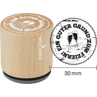 COLOP Motiv-Stempel Woodies Guter Grund zum Feiern I