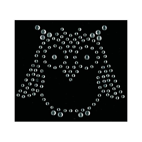 KLEIBER Application strass Renard, 65 x 60 mm