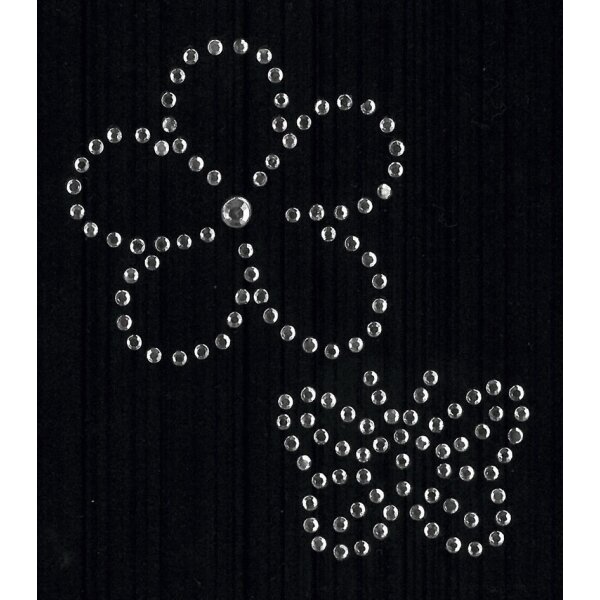 KLEIBER Application strass Renard, 65 x 60 mm