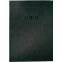 sigel Chemise pour menu MENU, A5, anthracite