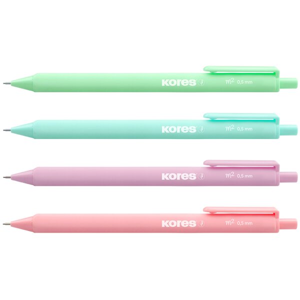 Kores Porte-mines M2 GRAFITOS Pastel, HB