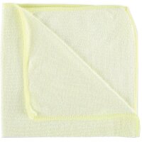 HYGOCLEAN Mikrofasertuch MICRO MASTER, 400 x 400 mm, gelb
