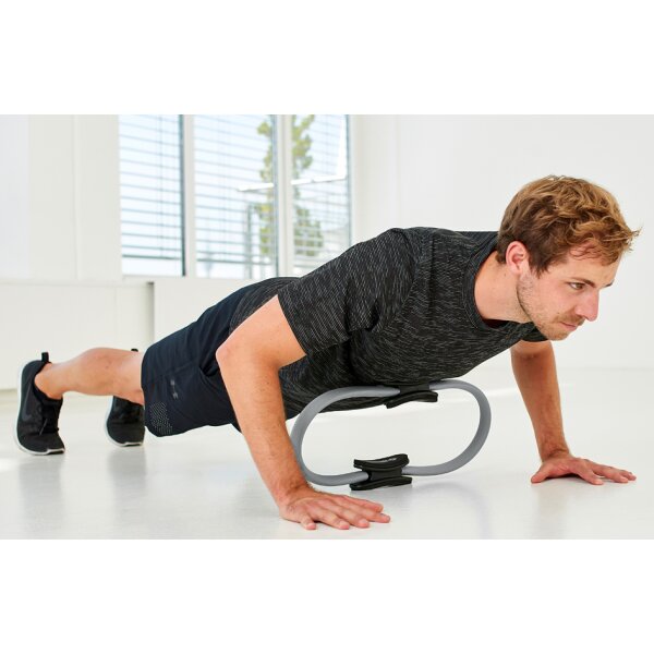 SCHILDKRÖT Anneau de Pilates, fibre de verre, anthracite
