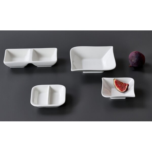 Ritzenhoff & Breker Bol à sauce GUSTO CABARET, 145 mm, blanc