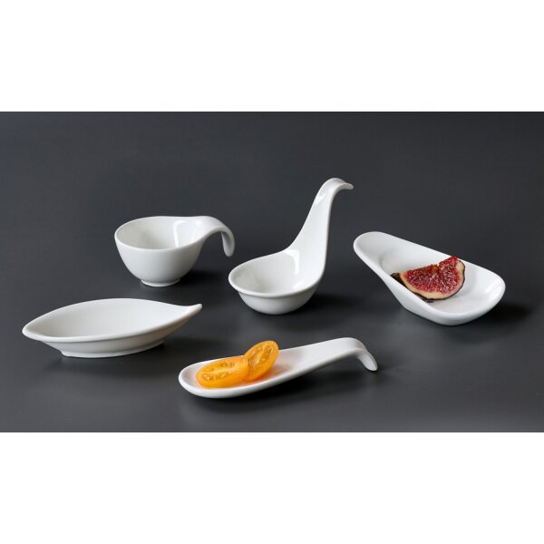 Ritzenhoff & Breker Bol à sauce GUSTO avec support, blanc