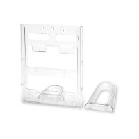 DEFLECTO Prospekthalter Lit-Loc A4 772001 hoch, mit...