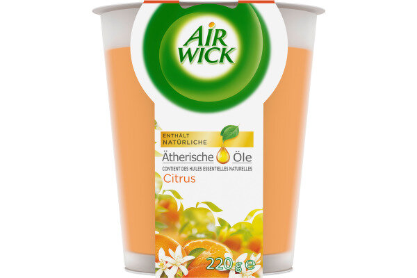 AIR WICK Bougie parfumée 220g 3243208 citrus