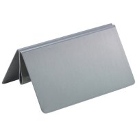 DEFLECTO Porte-cartes 100x50x58mm 794261 acier inoxydable