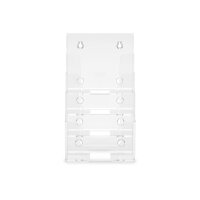 DEFLECTO Prospekthalter Docuholder A5 77901 hoch, 4...