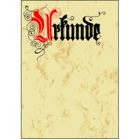 sigel Design-Papier, DIN A4, Motiv "Urkunde...