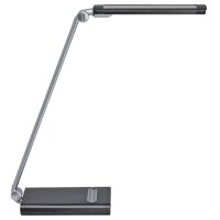 MAUL Lampe de bureau à LED MAULpure, dimmable, argent