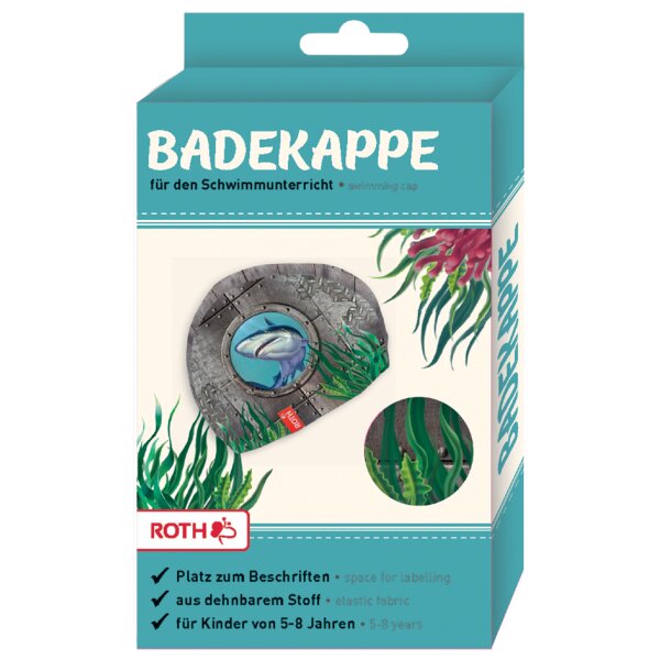 ROTH Kinder-Badekappe "Delfine"