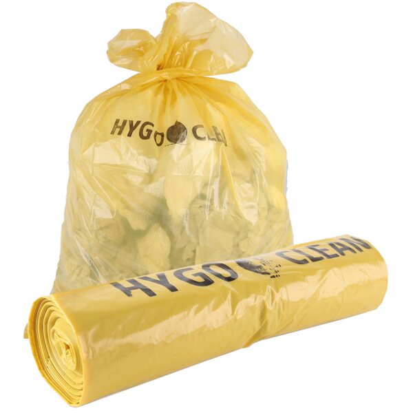 HYGOCLEAN Sac poubelle LDPE Light, 240 L, 40 microns, bleu